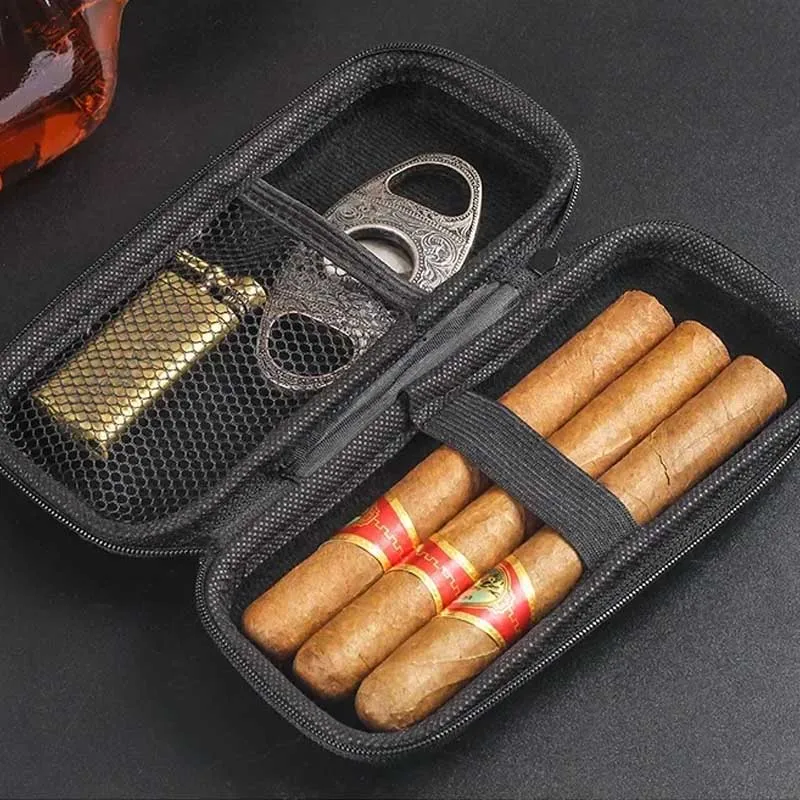Travel Accessories Us - 휴대용 시가 케이스 EVA 경량 여행용