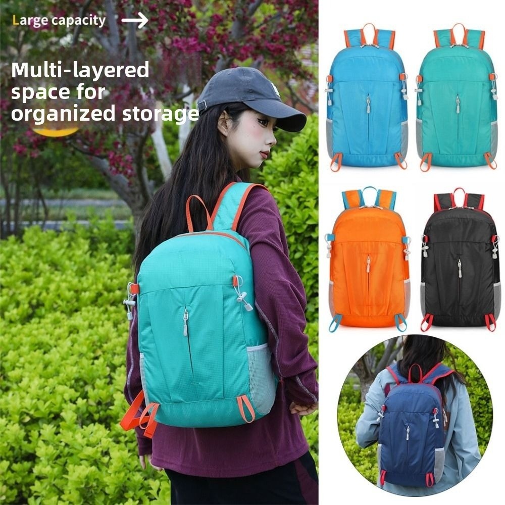 Packable Daypack Foldable - 새로운 20-35L 패커블 백팩 초경량 접이식