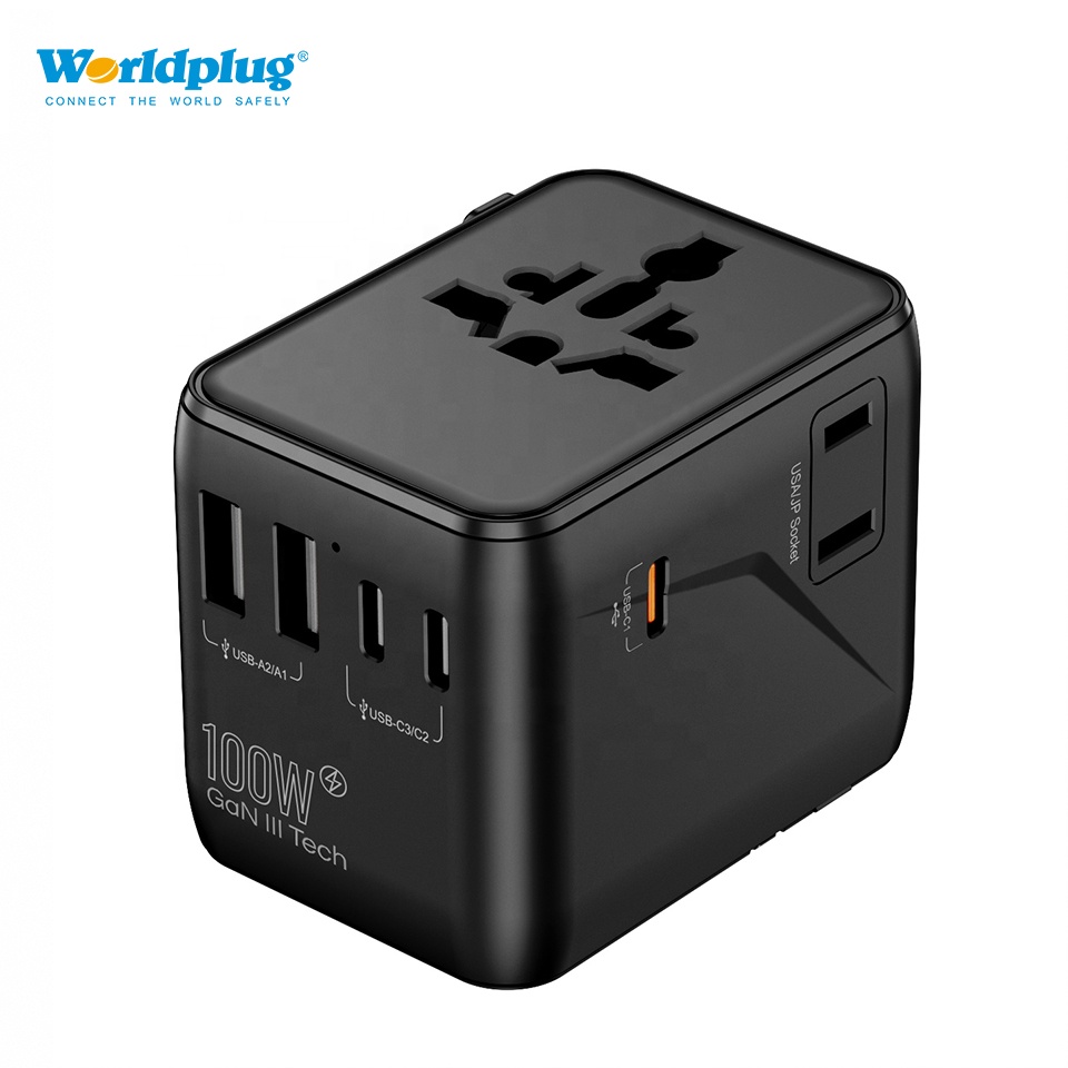 Travel Adapter Universal - PD 100W GaN 고속 충전기 범용
