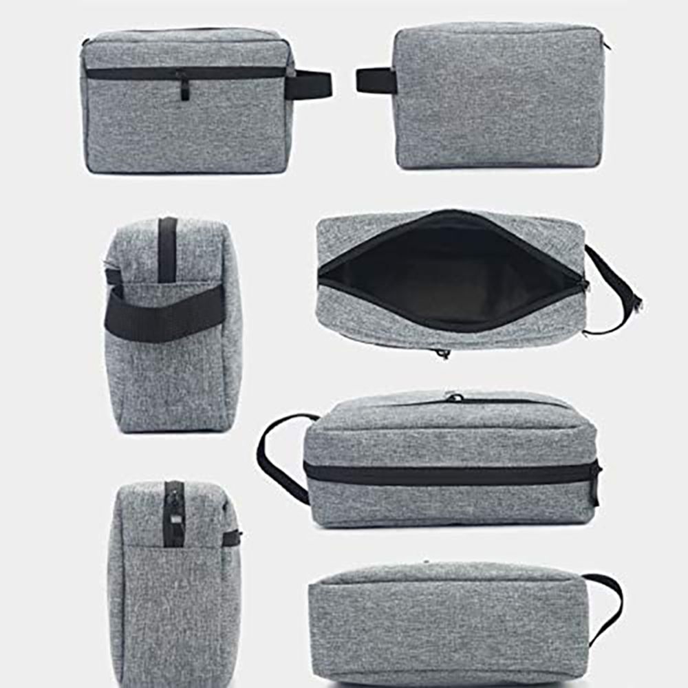 남녀공용 캔버스 화장품 가방, 여행용 방수 핸드백 세면 - Travel Accessories Toiletry Bag 리뷰 및 가격