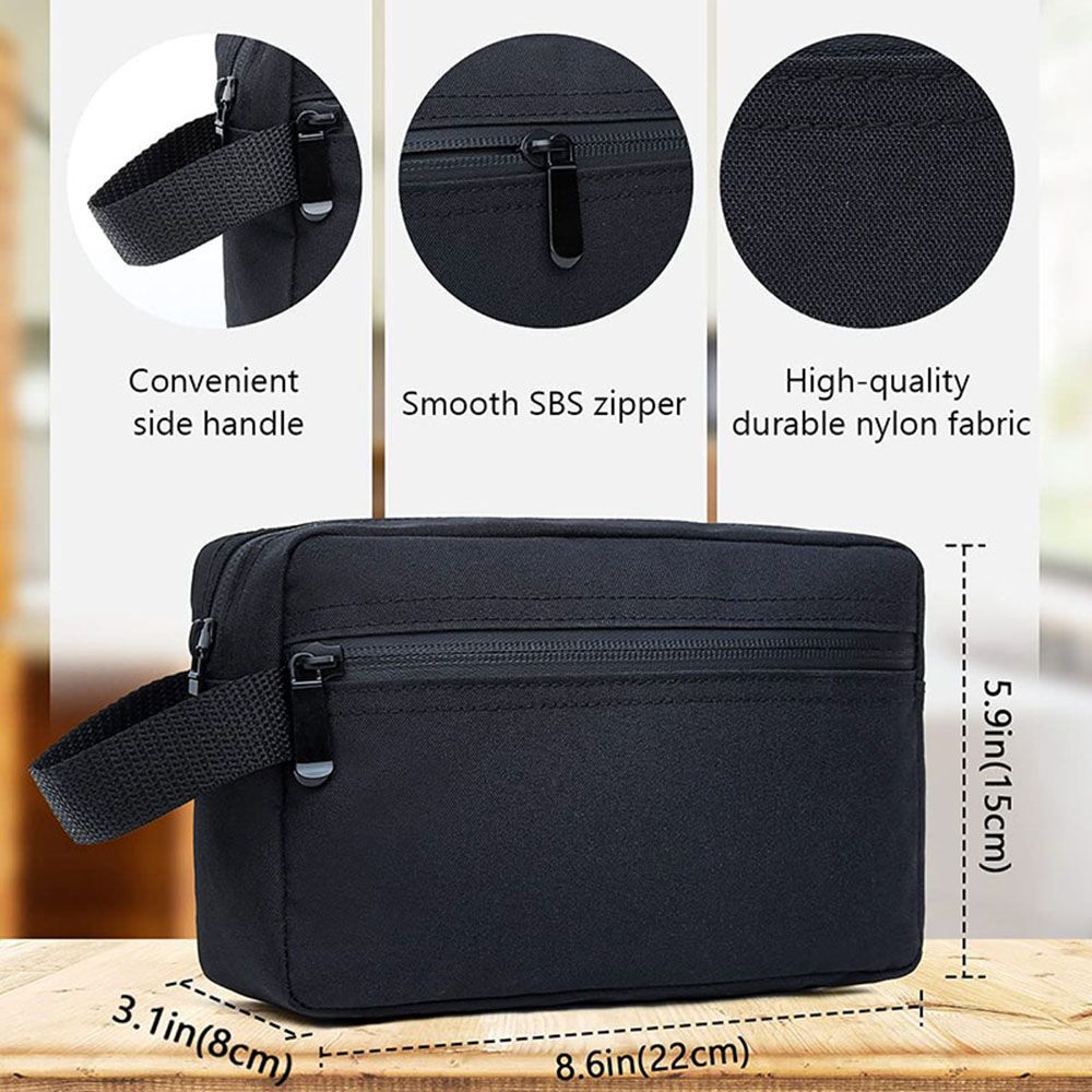 남녀공용 캔버스 화장품 가방, 여행용 방수 핸드백 세면 - Travel Accessories Toiletry Bag 리뷰 및 가격