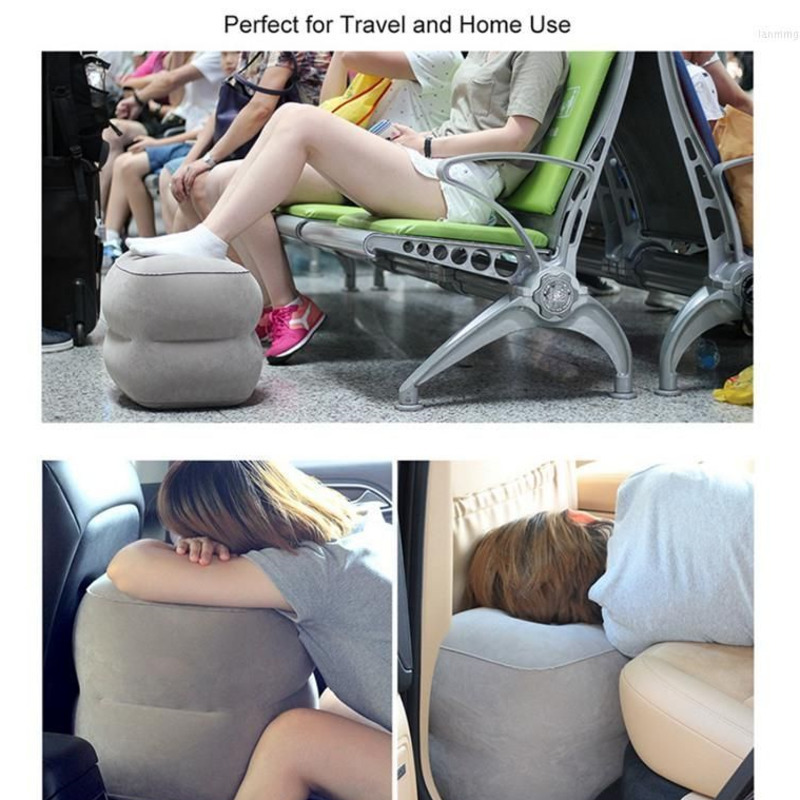 팽창식 스툴 베개, 셀프 휴대용 여행 발판, 비행기 기 - Travel Pillow Inflatable 리뷰 및 가격