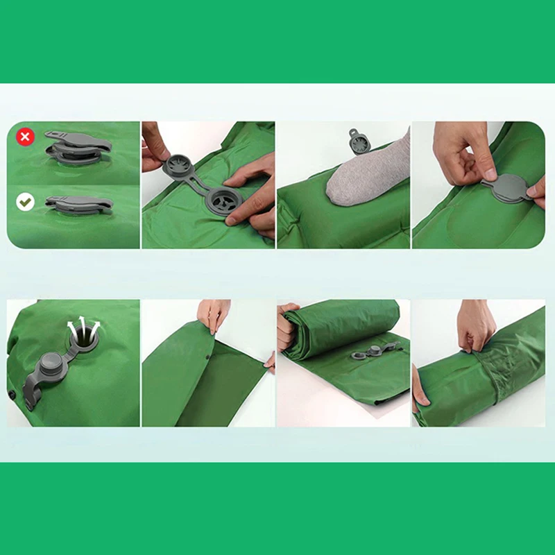 휴대용 에어 매트리스, 캠핑용 에어 매트, 휴대용 에어 - Travel Pillow Inflatable 리뷰 및 가격