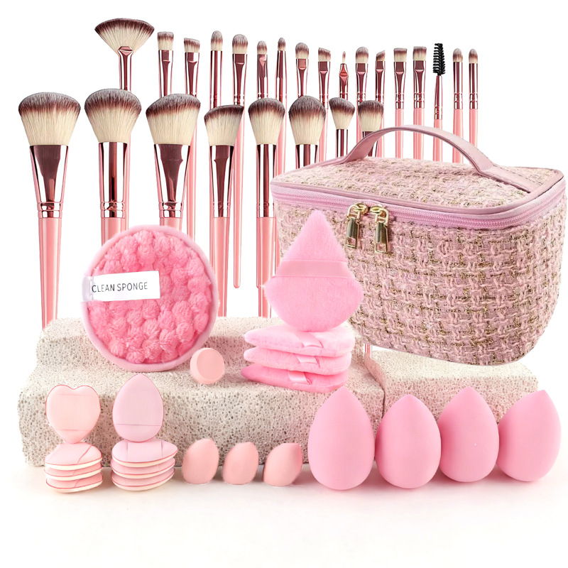 메이크업 브러쉬 세트 시크 향수 스타일 뷰티 도구 키트 - Travel Accessories Toiletry Bag 리뷰 및 가격
