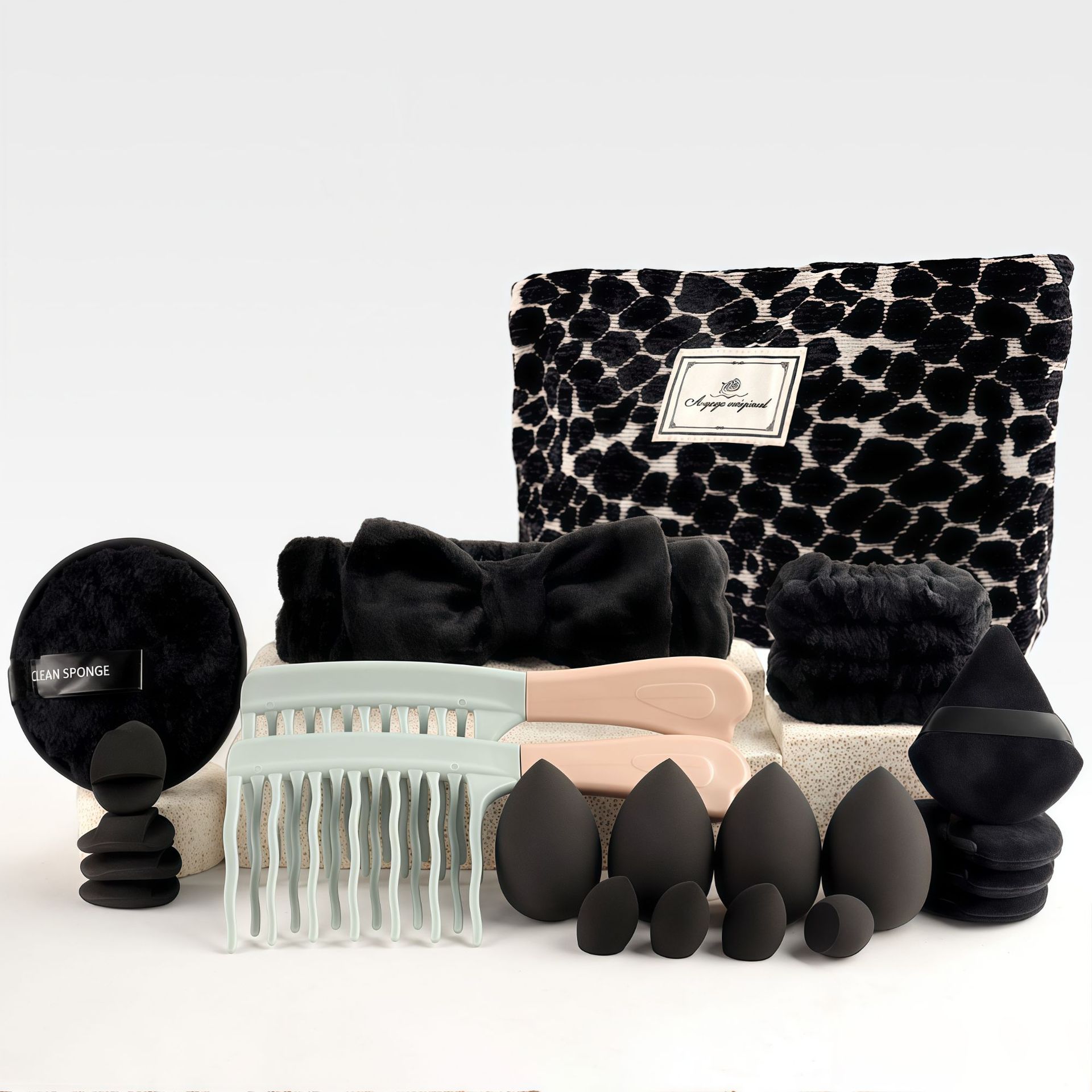 메이크업 브러쉬 세트 시크 향수 스타일 뷰티 도구 키트 - Travel Accessories Toiletry Bag 리뷰 및 가격
