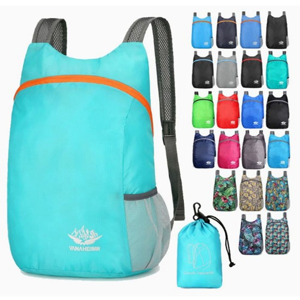 8 색 나노 방수 접이식 경량 패커블 배낭 여행 데이  - Packable Daypack Foldable 리뷰 및 가격