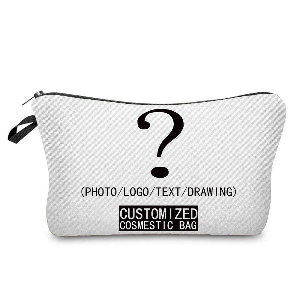개인 사용자 정의 DIY 로고 메이크업 가방 파우치 여 - Travel Accessories Toiletry Bag 리뷰 및 가격