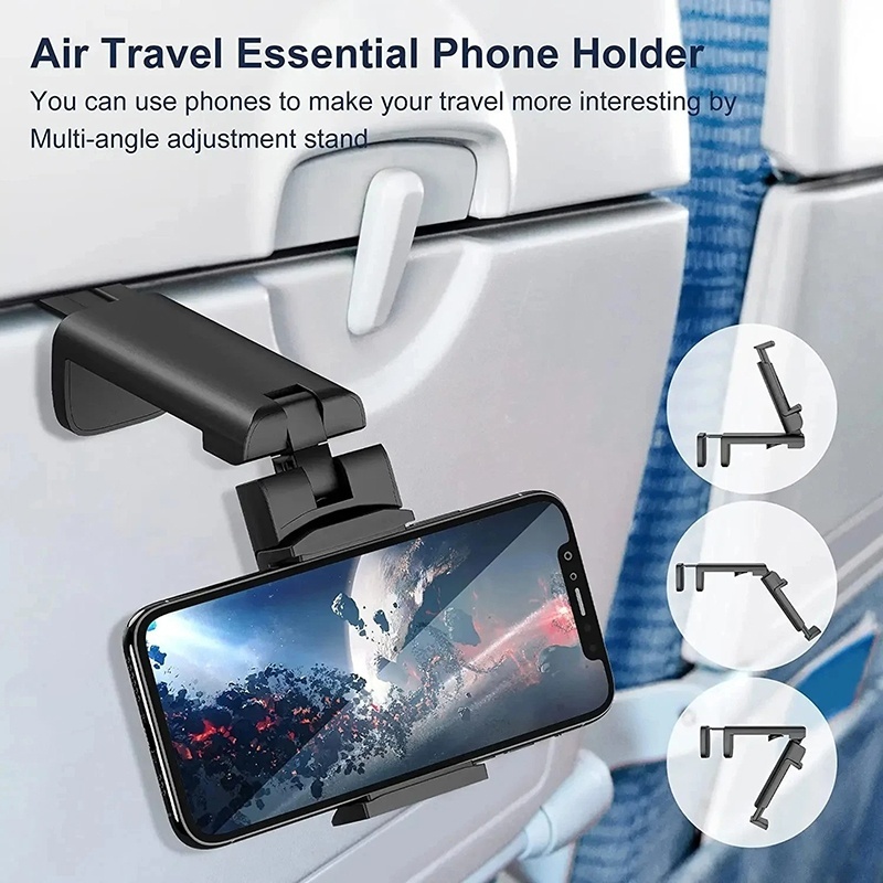 비행기 휴대폰 홀더 클립 휴대용 여행 기차 좌석 휴대폰 - Phone Holder Airplane 리뷰 및 가격