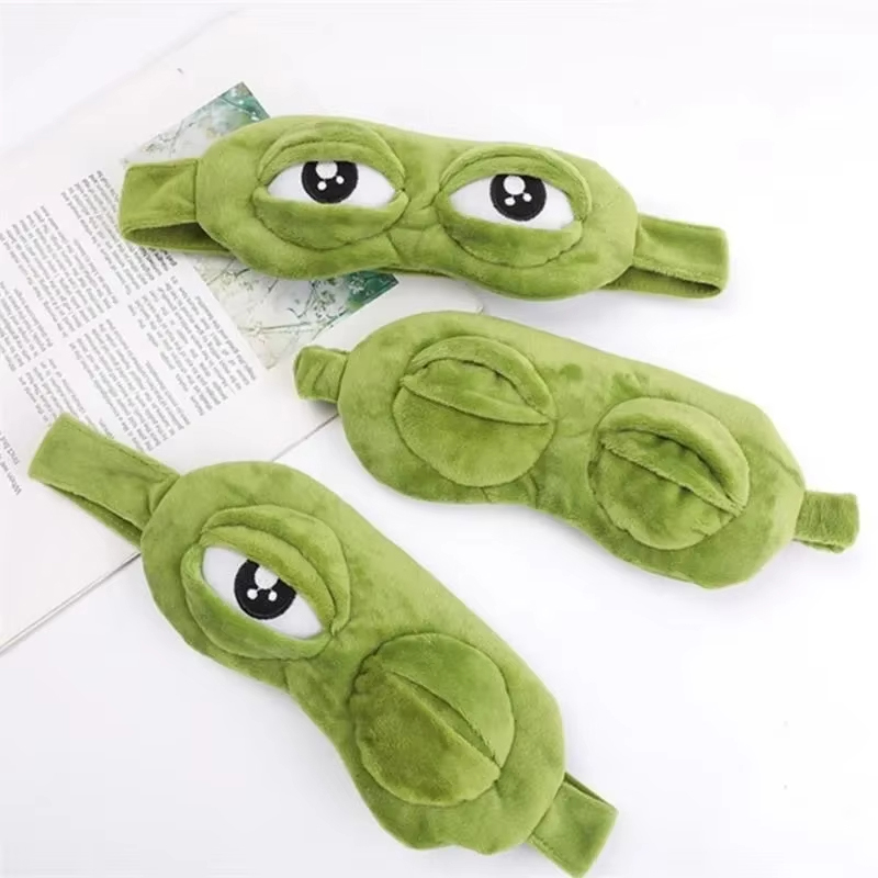 개구리 모양의 안대 파티 게임 재미있는 안대 만화 플러 - Travel Accessories Us 리뷰 및 가격
