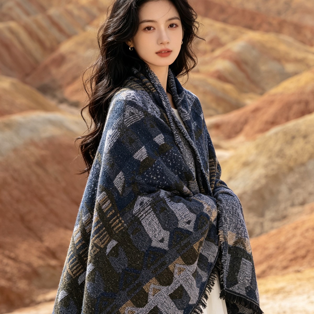 스카프 여성용 겨울 신상 다용도 고급 스카프 두꺼운 숄 - Travel Accessories High End 리뷰 및 가격