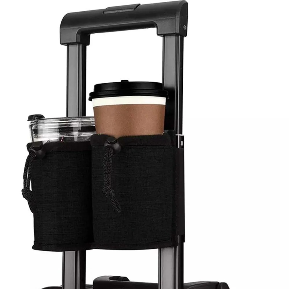 새로운 러기지 핸들 물병 홀더 가방, 듀얼 컵 보관 파 - Travel Accessories Useful 리뷰 및 가격