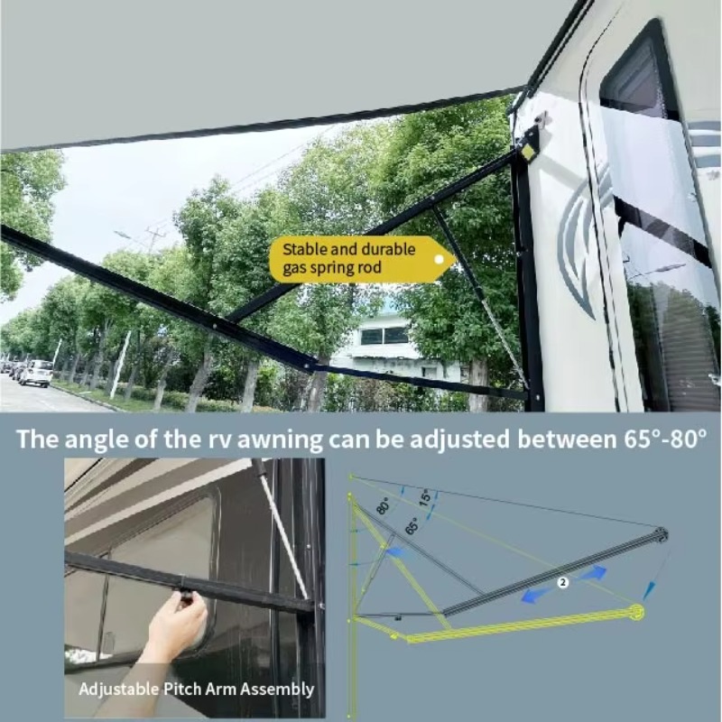 STLF Awnlux W5700 전동 RV 어닝 그늘막 - Travel Accessories Us 리뷰 및 가격