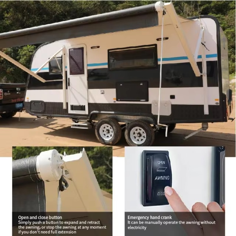 STLF Awnlux W5700 전동 RV 어닝 그늘막 - Travel Accessories Us 리뷰 및 가격
