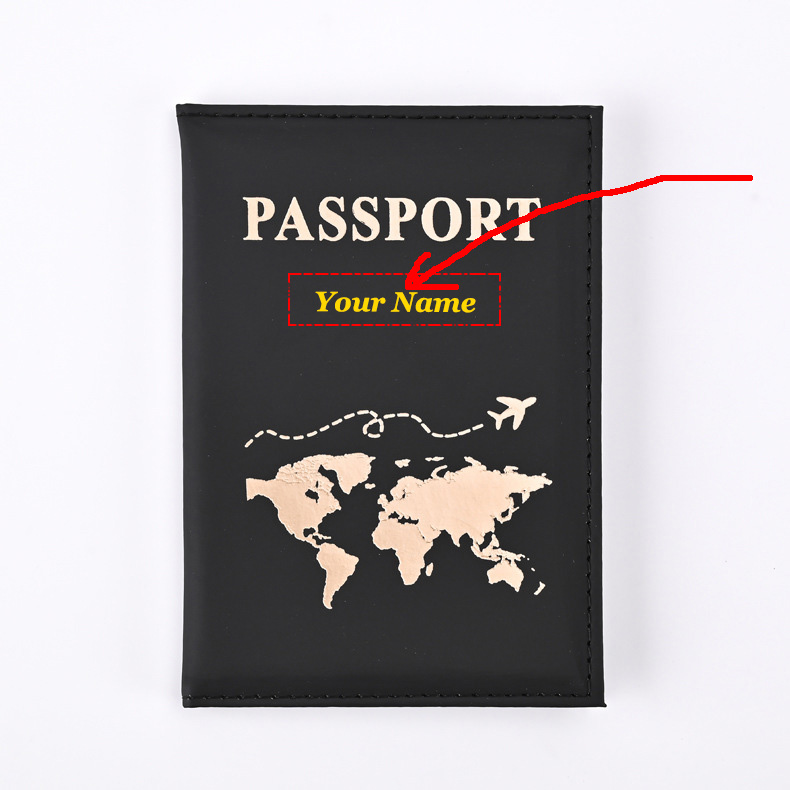 새로운 귀여운 맞춤형 여권 커버 비행기 여성 남성 PU - Travel Accessories Useful 리뷰 및 가격