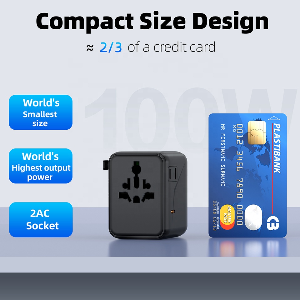 PD 100W GaN 고속 충전기 범용 여행용 플러그  - Travel Adapter Universal 리뷰 및 가격