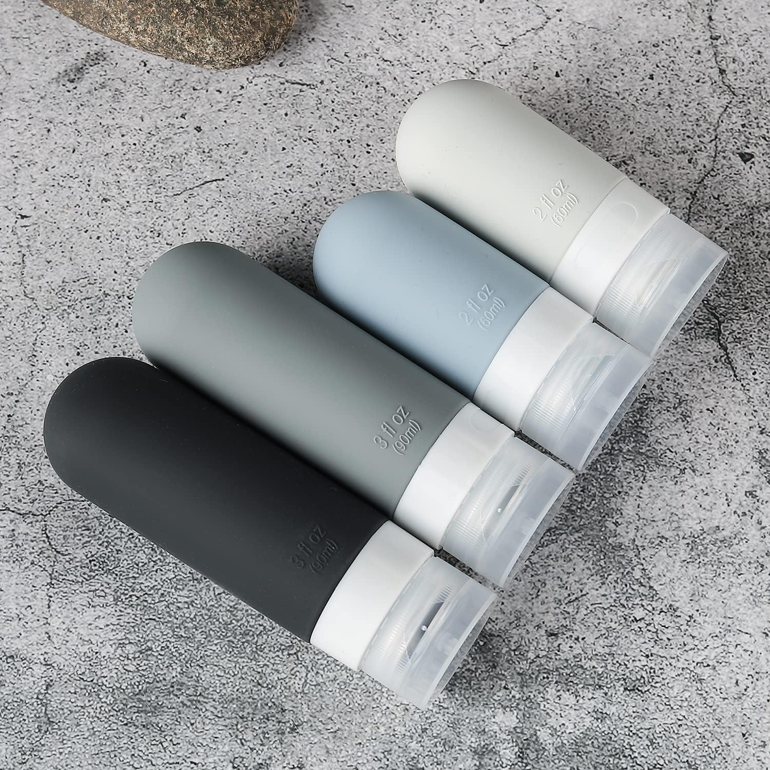 16Pcs 여행 용기 누출 방지 실리콘 짜기 용기 병  - Travel Accessories Toiletry Bag 리뷰 및 가격