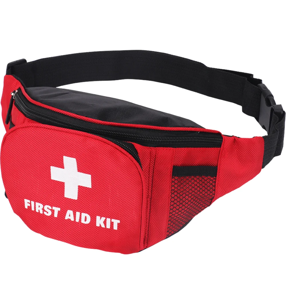 응급 처치 패니 팩 의료 보관 빨간색 여행 구조 허리  - First Aid Travel Kit 리뷰 및 가격