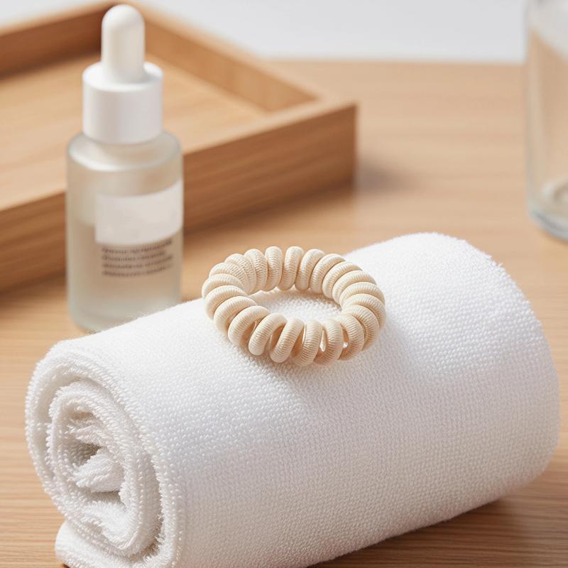 스파이럴 코일 헤어 타이, 손상 없음, 구김 없음, 신 - Travel Accessories Useful 리뷰 및 가격