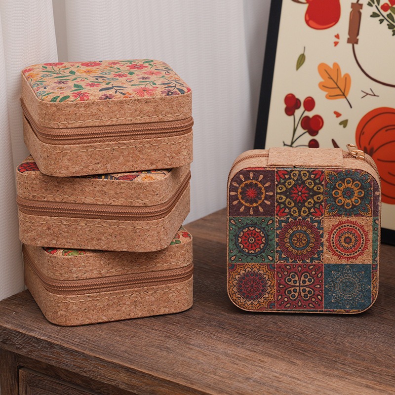 고급 레트로 나무결 프린트 휴대용 여행용품 보관함 다기 - Travel Accessories High End 리뷰 및 가격