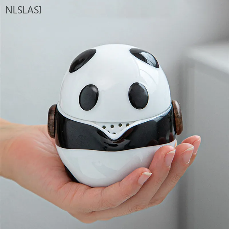 고급 판다 여행용 차 세트, 휴대용 퀵 컵, 차 냄비  - Travel Accessories High End 리뷰 및 가격