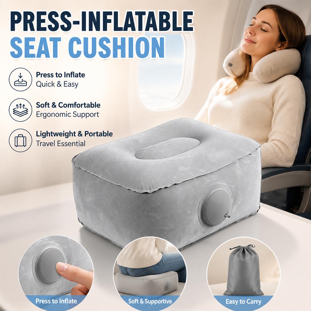 프레스형 풍선 쿠션 여행용 발 받침대 휴대용 자동차 비 - Travel Pillow Inflatable 리뷰 및 가격