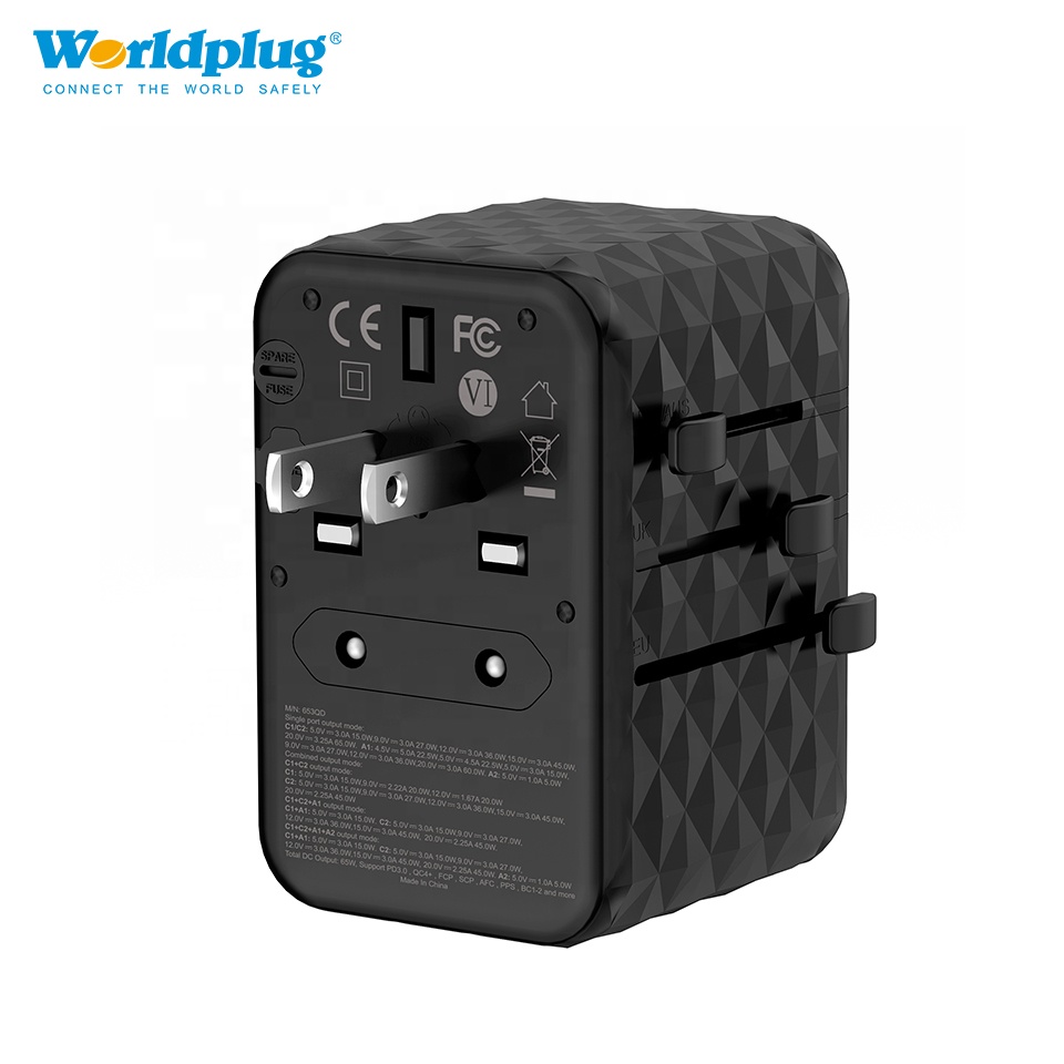 PD3.0 QC 4.0 GaN 65W 여행용 충전기 어 - Travel Adapter Universal 리뷰 및 가격