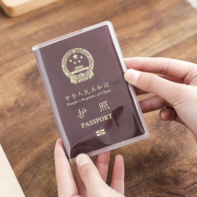 PVC 여권 슬리브 투명 반투명 방수 방진 내구성 문서 - Travel Accessories Useful 리뷰 및 가격