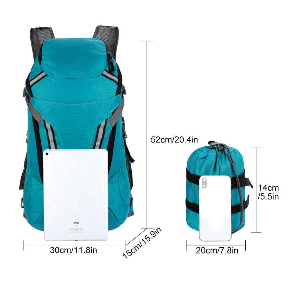 1PCS 여성용 접이식 하이킹 배낭 남성용 소형 배낭  - Packable Daypack Foldable 리뷰 및 가격